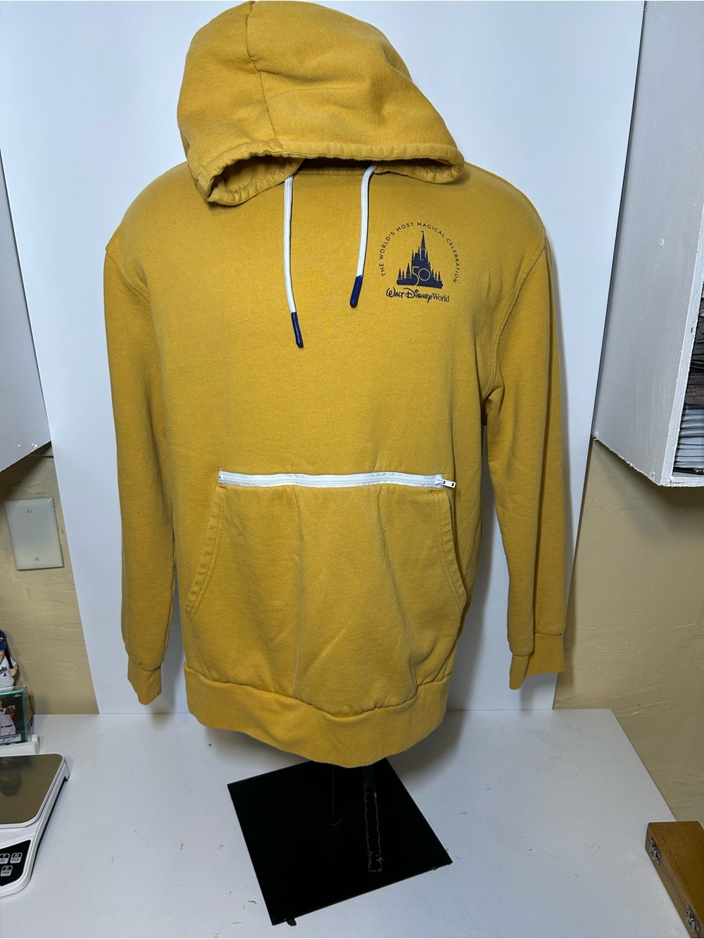 Disney Mustard Yellow Pullover Hoodie